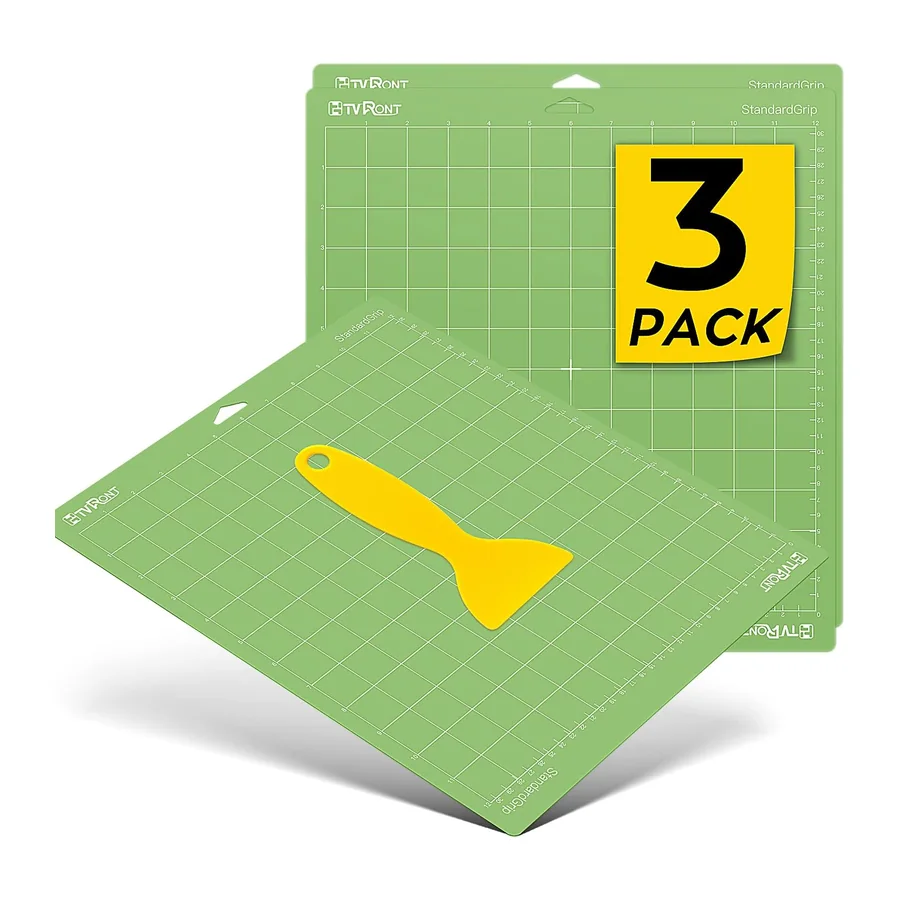 Schneidematte Plotter, 3 Stück Schneidematte 30,5 x 30,5 cm