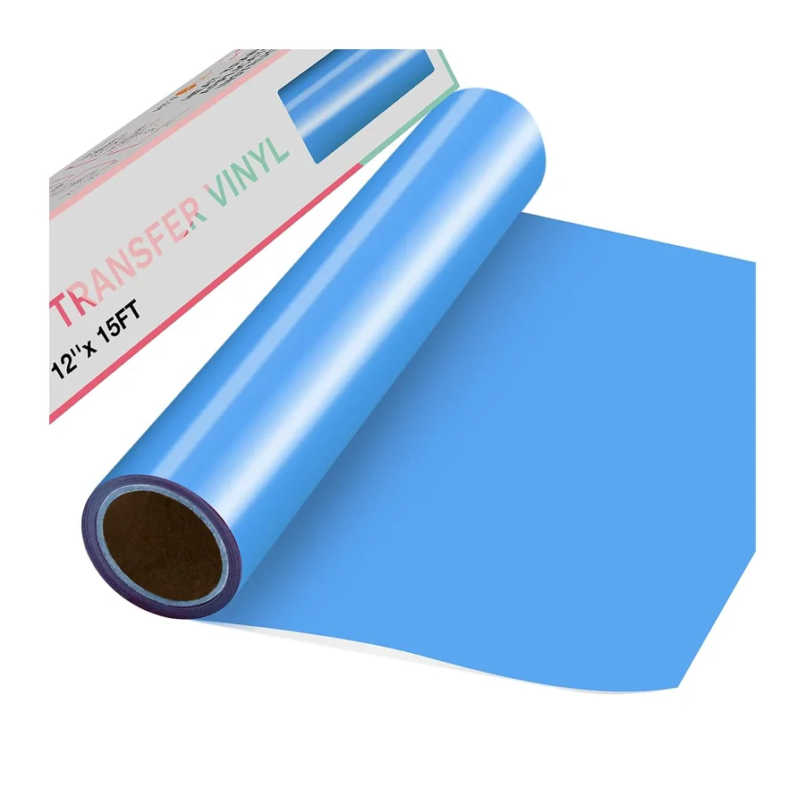 Hitzeübertragungsfolie, Vinyl, 30,5 cm x 4,5 m, leicht zu schneiden und zu entgraten, – 30,5 cm x 4,5 m