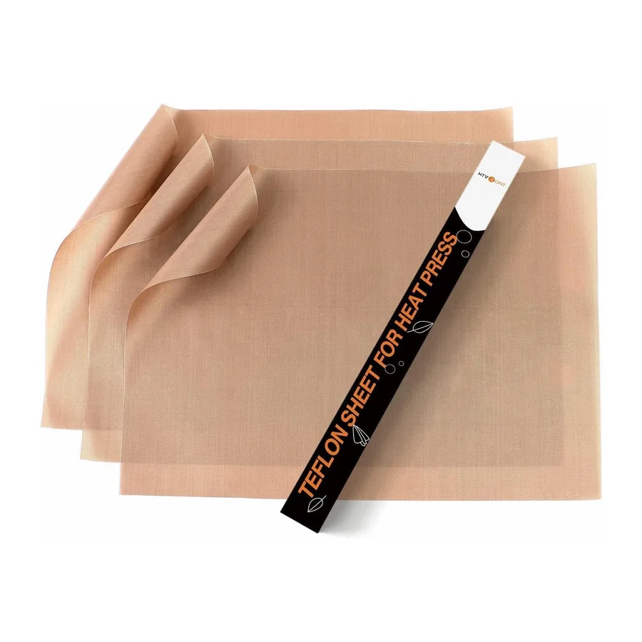 Teflonfolie für Wärmepressübertragungen, antihaftbeschichtet, PTFE, ca. 30,5 x 40,6 cm,