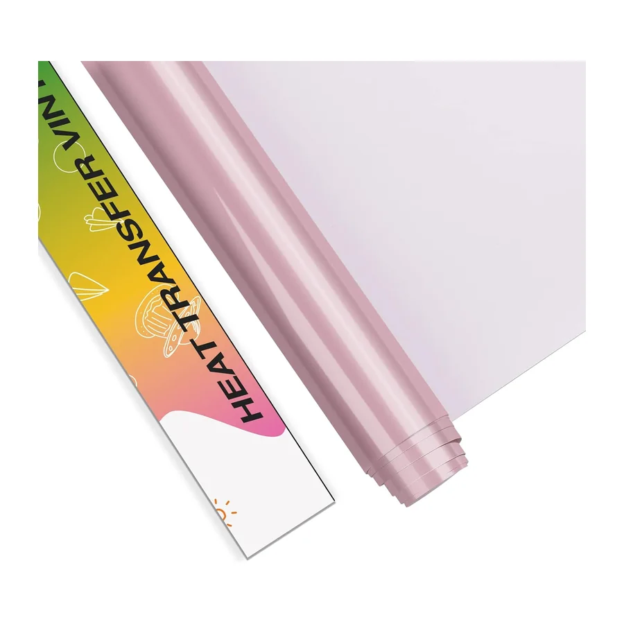 Wärmetransfer-Vinyl, 30,5 x 91,4 cm, rotgoldenes HTV-Vinyl für verschiedene – Rotgold