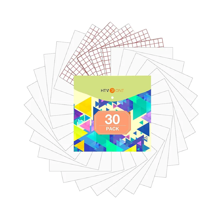 Weiß Vinylfolie Plotter Selbstklebend 30 Stück, Plotterfolie Selbstklebend - 25pcs Matte – 30 Stück