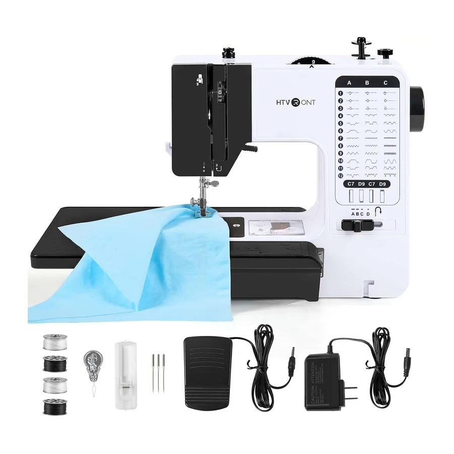 Nähmaschine mit Verlängerungstisch- Sewing Machine Nähmaschine Anfänger mit 38 – Standardausführung