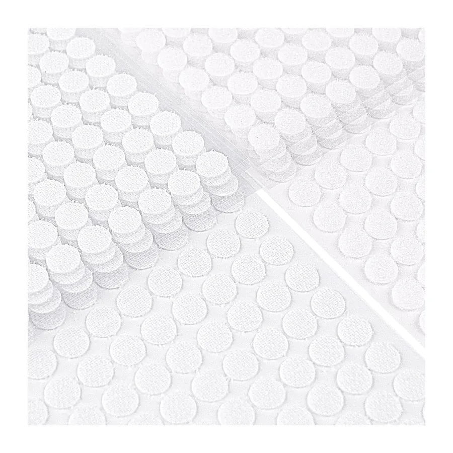 Self Adhesive Dots - Strong Adhesive 1008pcs(504 Pairs) 0.39" Sticky Back Coins Nylon – 504 Pairs