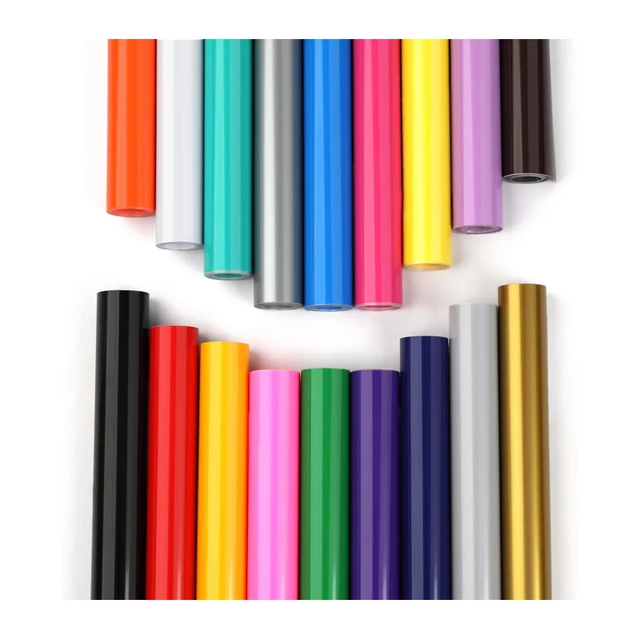 Vinylfolie Plotterfolie 18 Rolle - 30cm x 91.5cm Selbstklebende Plotterfolie